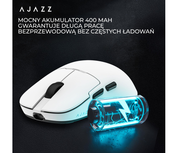 Ajazz AJ159PRO 3395-8K ze stacją dokującą biała - 1536398 - zdjęcie 7